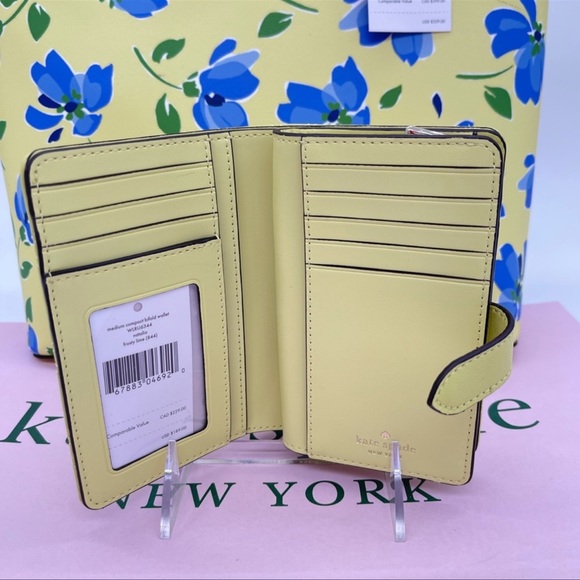 Kate Spade Jana Tea Garden Tote & Bifold Wallet - Picture 5 of 13